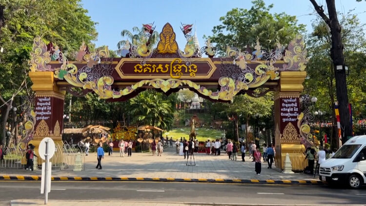 Campuchia khai hội Nokor Sangkranta