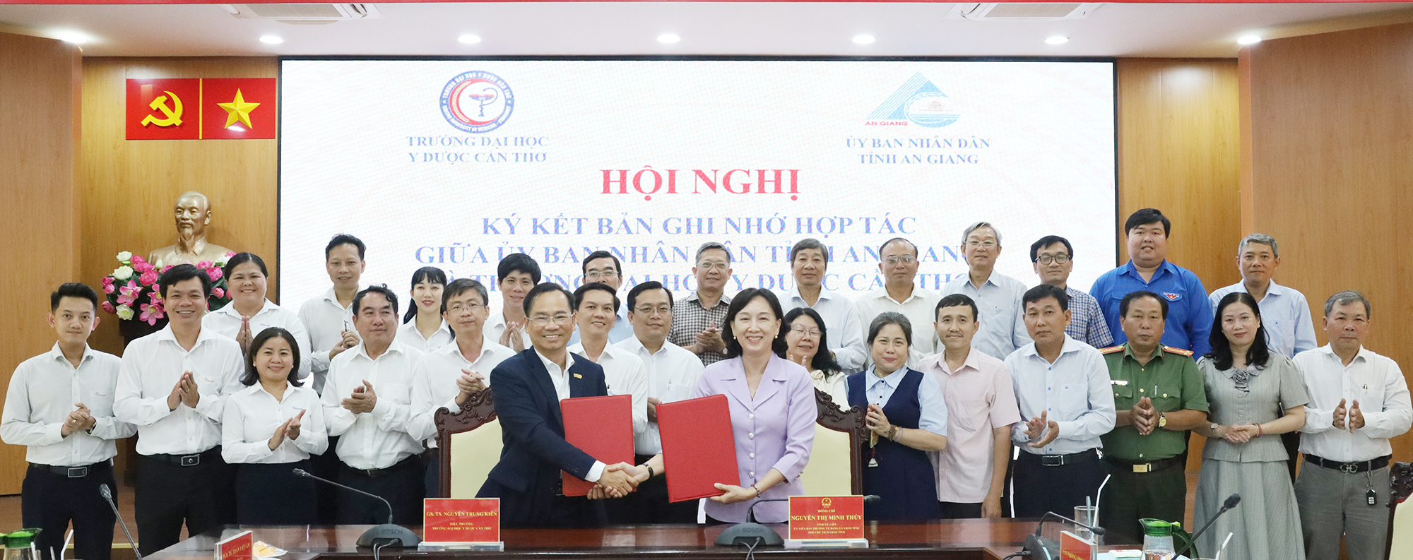 An Giang tăng cường hợp tác đào tạo nguồn nhân lực y tế