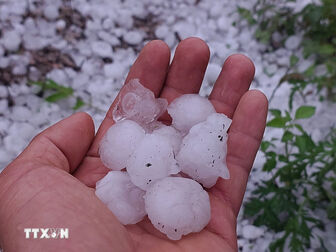 Mưa đá, dông lốc gây thiệt hại trên 30 tỷ đồng tại Lào Cai