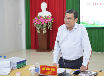 Phó Chủ tịch UBND tỉnh An Giang Ngô Công Thức chủ trì thẩm định 5 nội dung quy hoạch ở đặc khu Phú Quốc