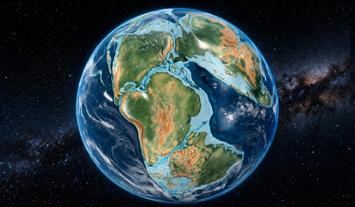 Vỏ Trái Đất chìm xuống, kho báu vô song xuất hiện