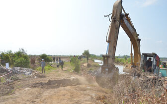 Xã Bình Sơn cưỡng chế, buộc khôi phục hiện trạng ban đầu hơn 8,3ha đất bị chiếm