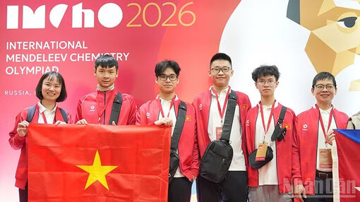 Việt Nam tham dự kỳ thi Olympic Hóa học quốc tế Mendeleev tại Nga