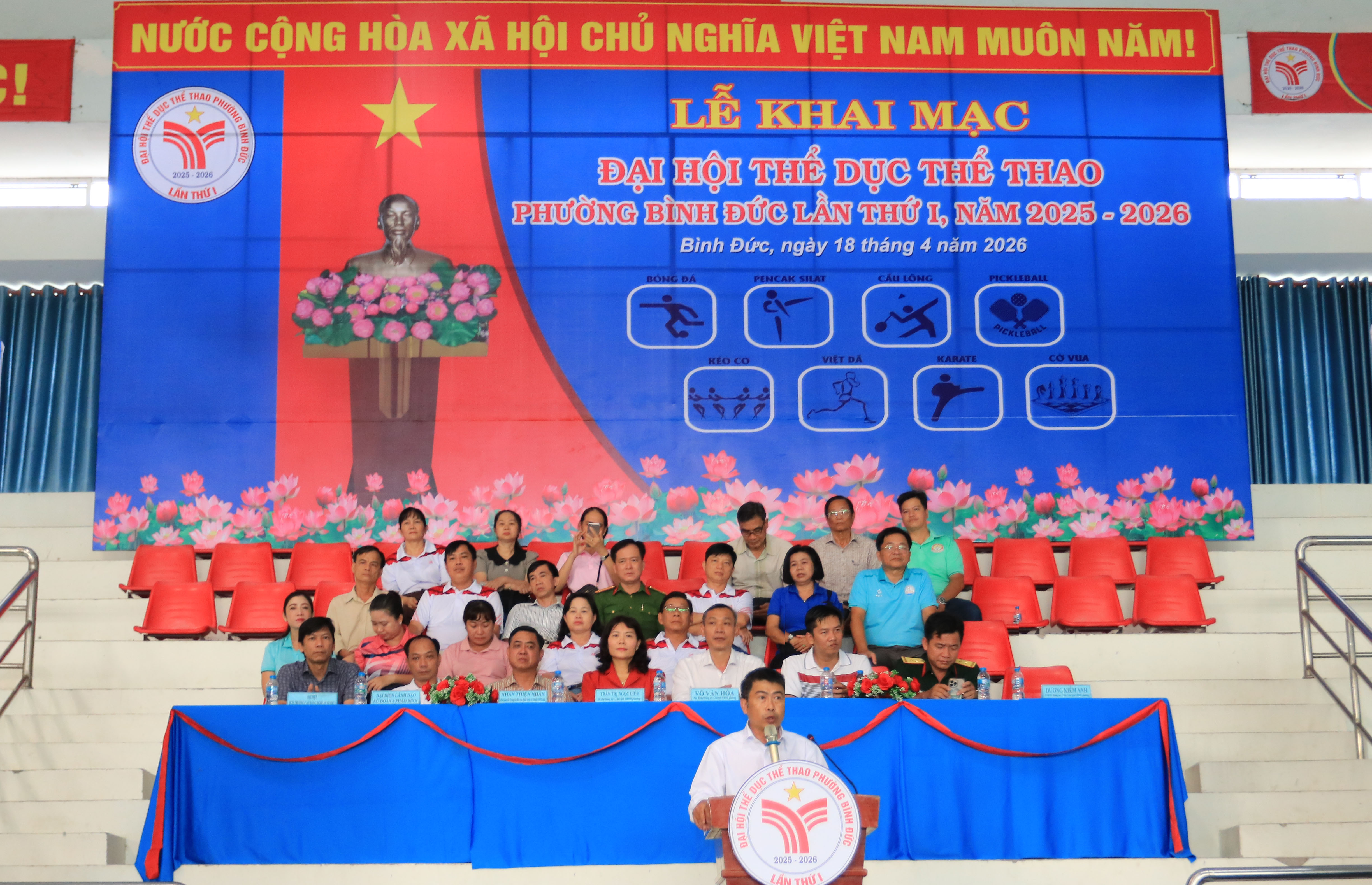 Khai mạc Đại hội Thể dục, thể thao phường Bình Đức