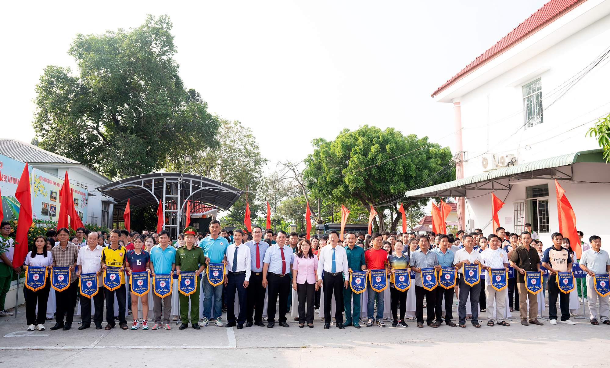 Khai mạc Đại hội Thể dục, thể thao xã Vĩnh Trạch lần I năm 2026