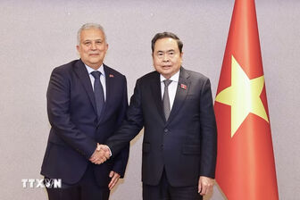 Chủ tịch Quốc hội Trần Thanh Mẫn tiếp Lãnh sự danh dự Việt Nam tại Istanbul