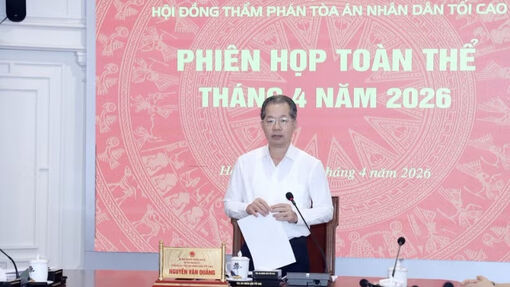 Nhất trí thông qua nhiều dự thảo quan trọng phục vụ công tác xét xử
