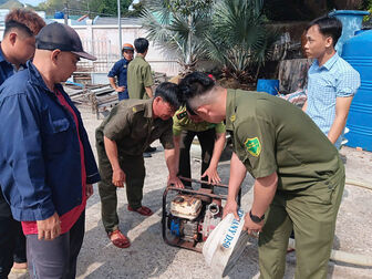 Kiên Hải tăng lực giữ rừng