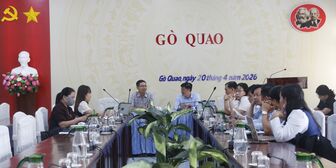 Rà soát tình hình quản lý, sử dụng kinh phí Chương trình mục tiêu quốc gia tại xã Gò Quao