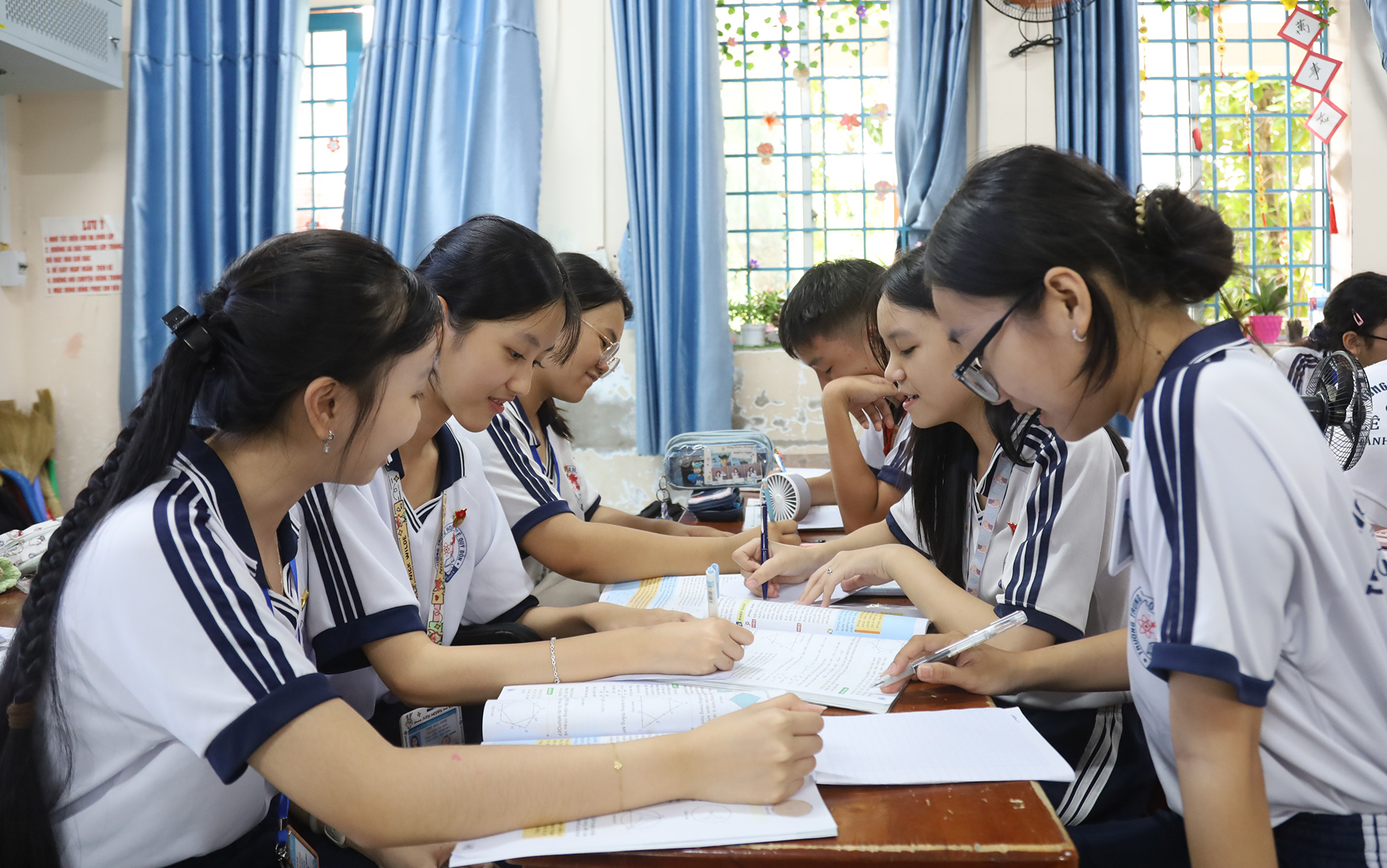 Tiếp sức học sinh trước kỳ thi vào lớp 10