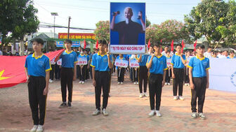 Khai mạc Đại hội Thể dục Thể thao xã Nhơn Mỹ lần thứ I