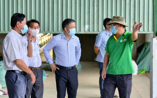 Sở Công Thương làm việc với UBND xã Vĩnh Gia về Cụm công nghiệp Lương An Trà