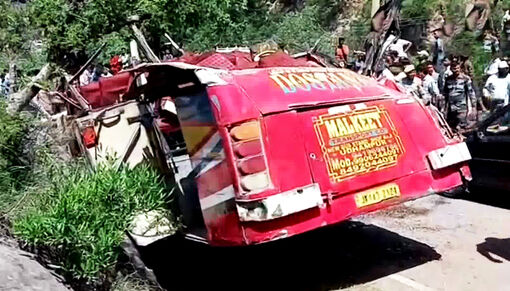 Tai nạn xe buýt nghiêm trọng tại Ấn Độ