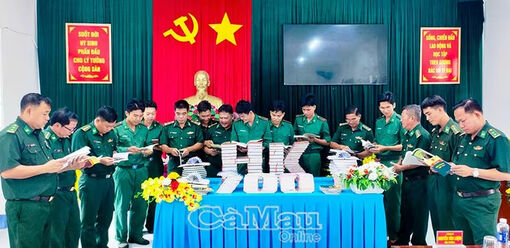 Thắp sáng văn hoá đọc nơi đảo tiền tiêu Hòn Khoai