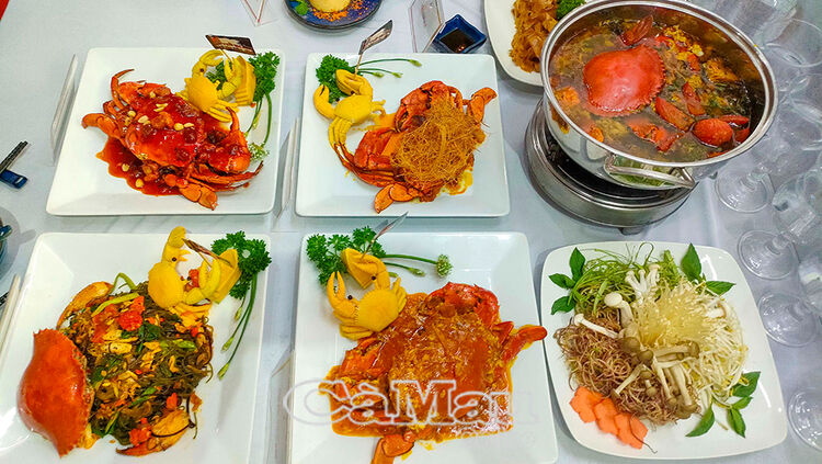 Hương vị Cà Mau trong những món ngon từ cua