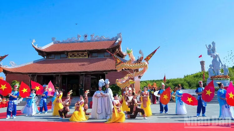 Trang trọng tri ân Đức Quốc Tổ nơi địa đầu cực nam Tổ quốc