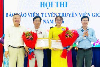 Xã Thạnh Hưng tổ chức hội thi báo cáo viên, tuyên truyền viên giỏi năm 2026
