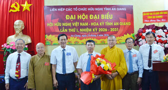 Ông Nguyễn Thái Nguyên giữ chức Chủ tịch Hội Hữu nghị Việt Nam - Hoa Kỳ tỉnh An Giang