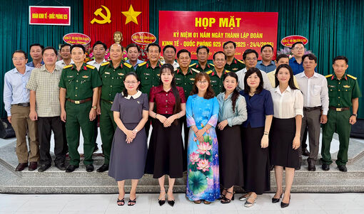 Đoàn Kinh tế - Quốc phòng 925 họp mặt kỷ niệm 1 năm thành lập