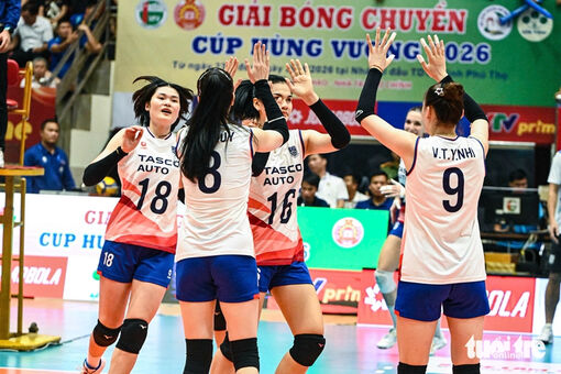 Giải bóng chuyền Cúp Hùng Vương: Hà Nội, Biên Phòng vào chung kết