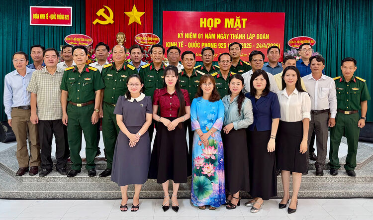 Đoàn Kinh tế - Quốc phòng 925 họp mặt kỷ niệm 1 năm thành lập