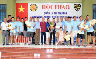 Bế mạc hội thao chi cục quản lý thị trường khu vực phía Nam