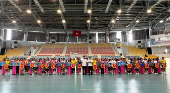 Khai mạc môn bóng chuyền hơi nữ Đại hội Thể dục, thể thao tỉnh An Giang lần thứ I năm 2026