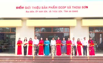 Thoại Sơn khánh thành nhà trưng bày sản phẩm OCOP