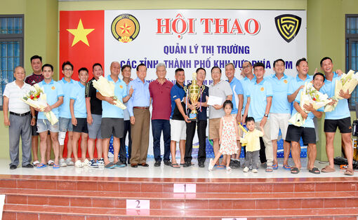 Bế mạc hội thao chi cục quản lý thị trường khu vực phía Nam