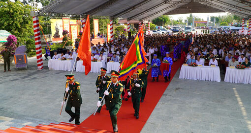 Tổ chức lễ dâng hương Giỗ Tổ Hùng Vương tại xã Tân Hiệp