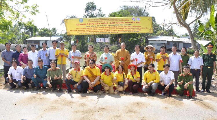 Hòa Hưng khởi công cầu Kênh Xáng Ô Môn hơn 1,8 tỷ đồng