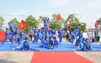 Gần 500 vận động viên tham gia Đại hội Thể dục, thể thao Xã Vĩnh Phong lần thứ I năm 2026