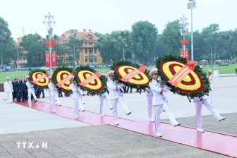 Lãnh đạo Đảng, Nhà nước vào Lăng viếng Chủ tịch Hồ Chí Minh