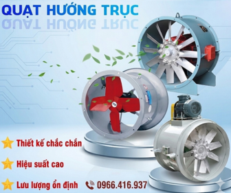 Nên chọn quạt hướng trục loại nào cho nhà xưởng?