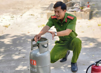 Xã Vĩnh Gia tuyên truyền và thực hành phòng cháy, chữa cháy, cứu nạn, cứu hộ