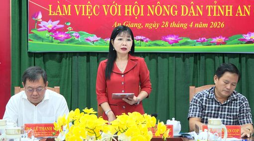 Ban Thường trực Ủy ban MTTQ Việt Nam tỉnh An Giang làm việc với Hội Nông dân tỉnh
