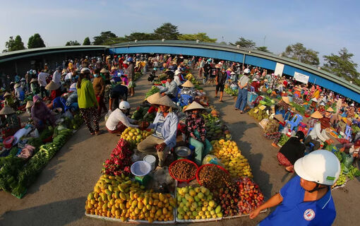 Ghé thăm khu chợ gây “thương nhớ” cho du khách ở Cần Thơ