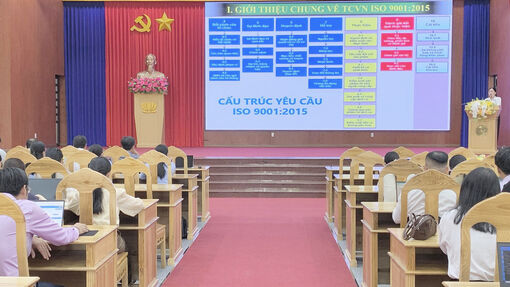Tập huấn hệ thống quản lý chất lượng theo tiêu chuẩn TCVN ISO 9001:2015
