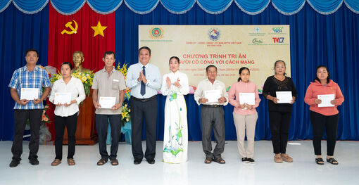 Xã Bình Hòa tri ân người có công với cách mạng