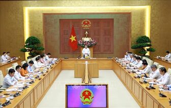 Thủ tướng Lê Minh Hưng: Khẩn trương hoàn thiện các kịch bản điều hành tăng trưởng