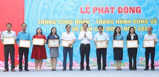 An Giang phát động tháng công nhân và tháng hành động về an toàn, vệ sinh lao động năm 2026