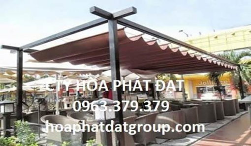 Nâng tầm không gian quán cafe sân vườn với những mẫu mái che thông minh và hiện đại