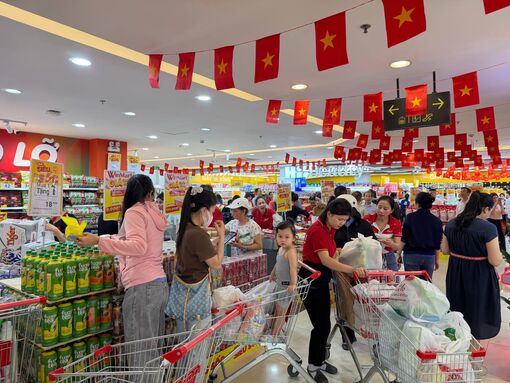 Sức mua tại các siêu thị tăng mạnh trong dịp nghỉ lễ 30/4 - 1/5