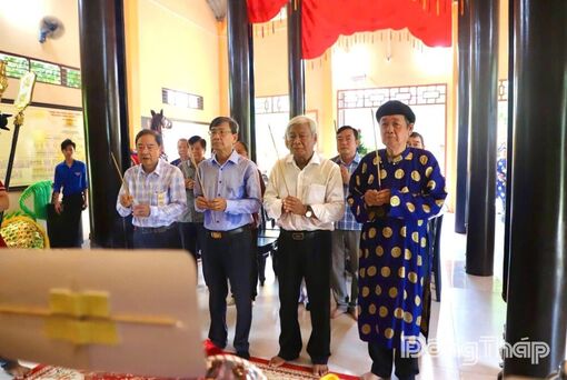 Lễ giỗ Hùng Dõng tướng Nguyễn Công Nhàn lần thứ 159