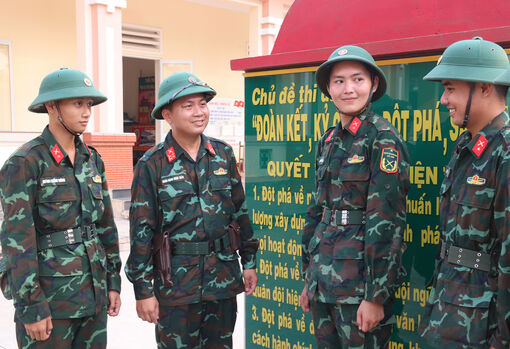 Người lính trên mặt trận không tiếng súng