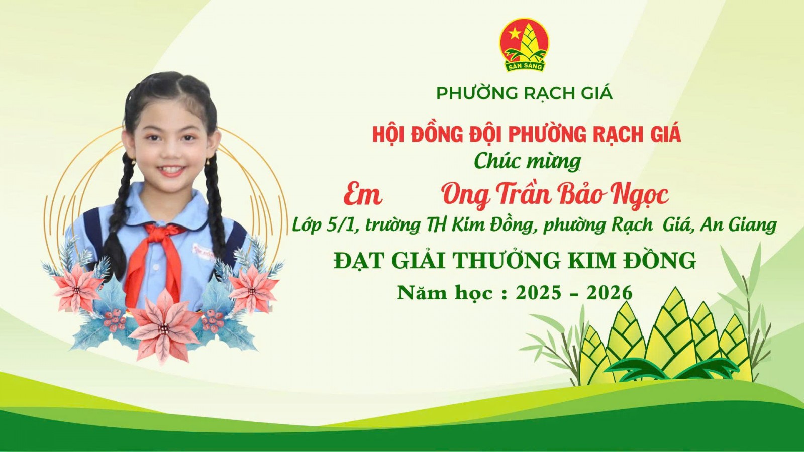 An Giang có 5 cá nhân được vinh danh giải thưởng Cánh én hồng và Kim Đồng