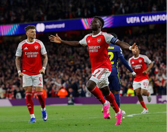 Bàn thắng duy nhất của Saka đưa Arsenal vào chung kết Champions League