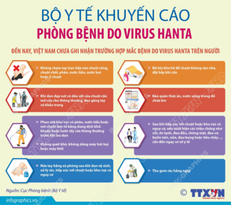 Bộ Y tế khuyến cáo phòng bệnh do virus Hanta