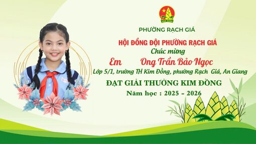 An Giang có 5 cá nhân được vinh danh giải thưởng Cánh én hồng và Kim Đồng
