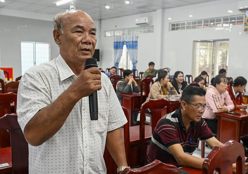 Đoàn Đại biểu Quốc hội tỉnh An Giang tiếp xúc cử tri xã U Minh Thượng